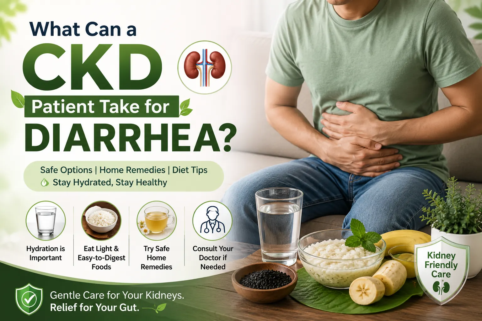 What Can a CKD Patient Take for Diarrhea?